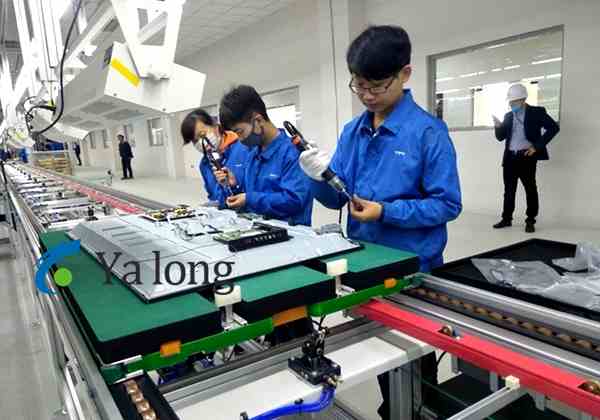 Gas stove assembly line